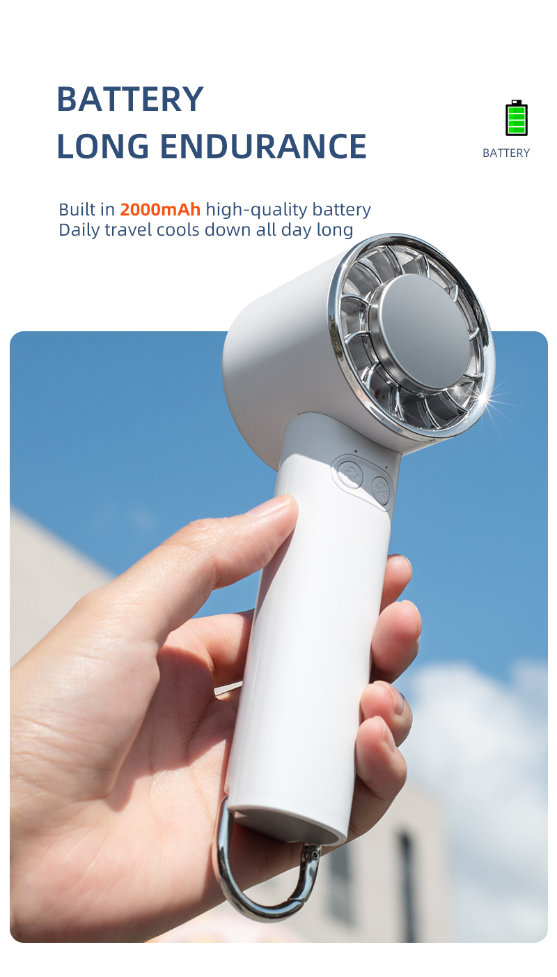 Refrigeration Handheld Fan YWF006 detail view