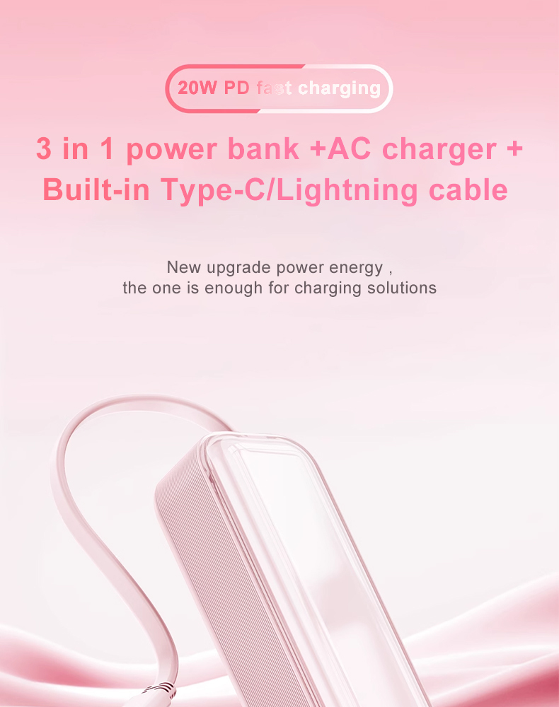 Potable Power Bank YWPB001 detail view