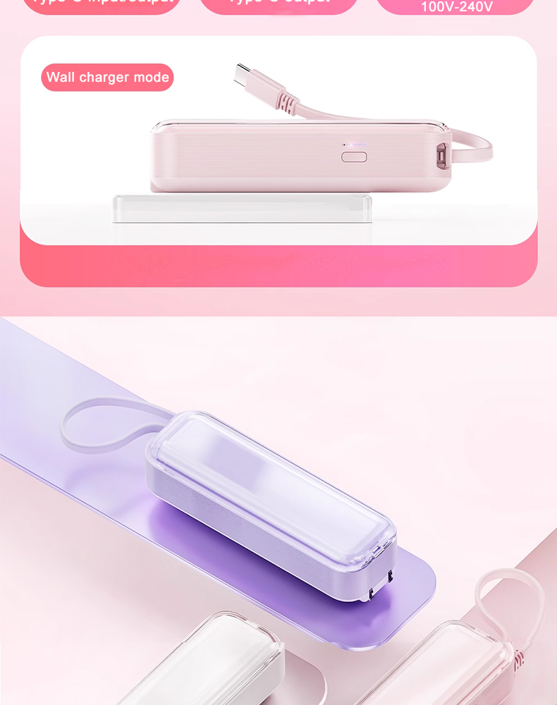 Potable Power Bank YWPB001 detail view